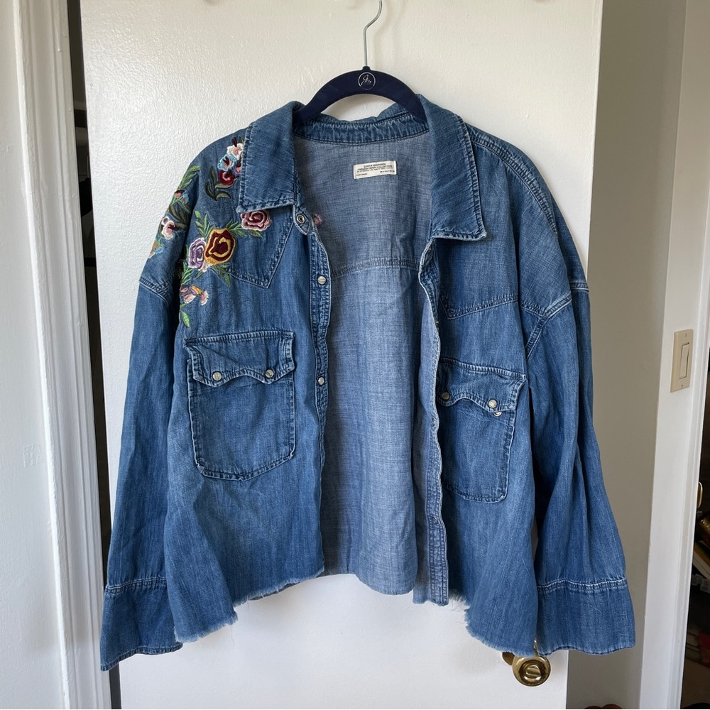 Zara Floral Jacket